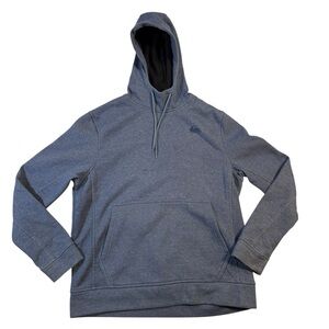 Quiksilver Dry Flight Heathered Blue Gray Hoodie Medium